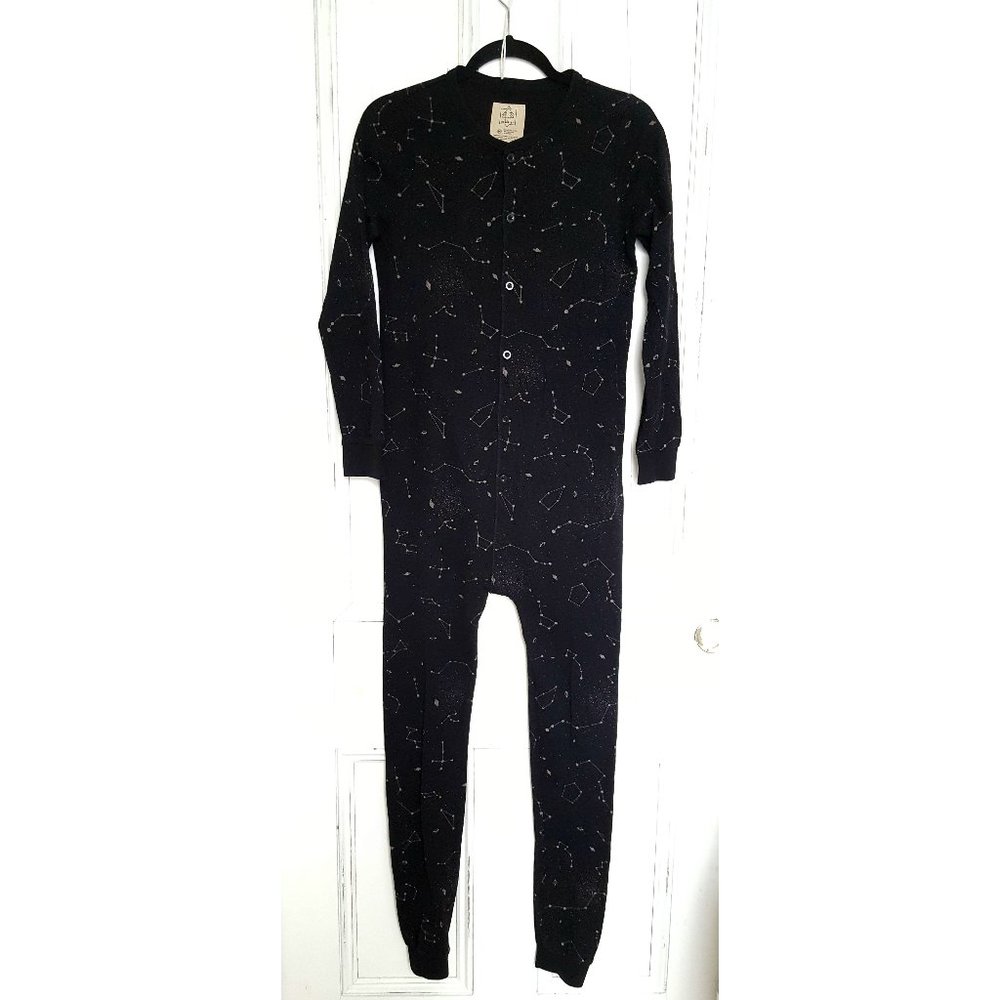 Black Starry Women's Pajama Onesie